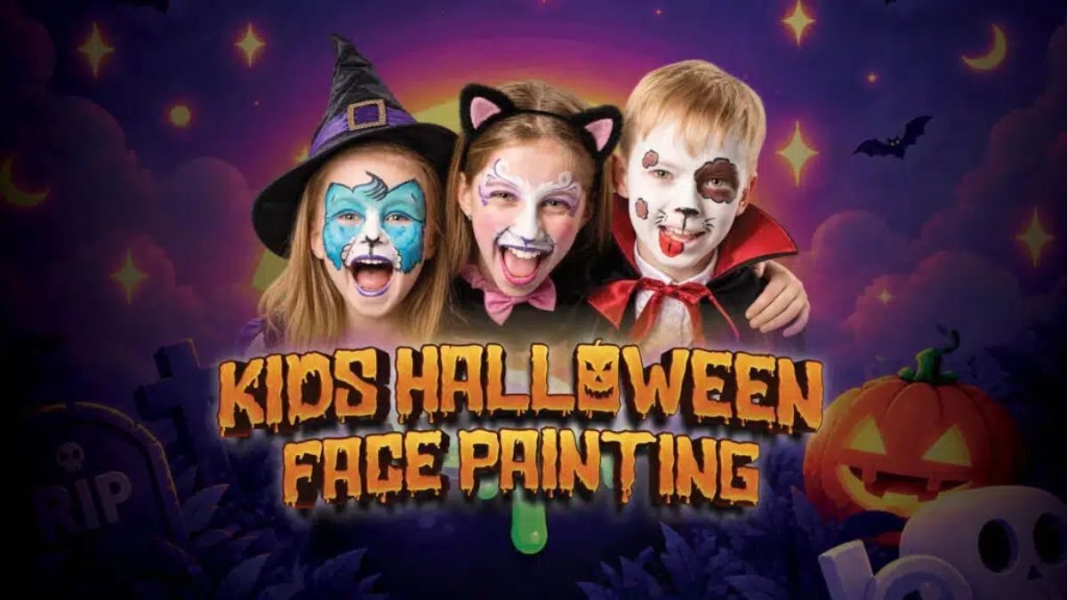 Kids Halloween Face Painting