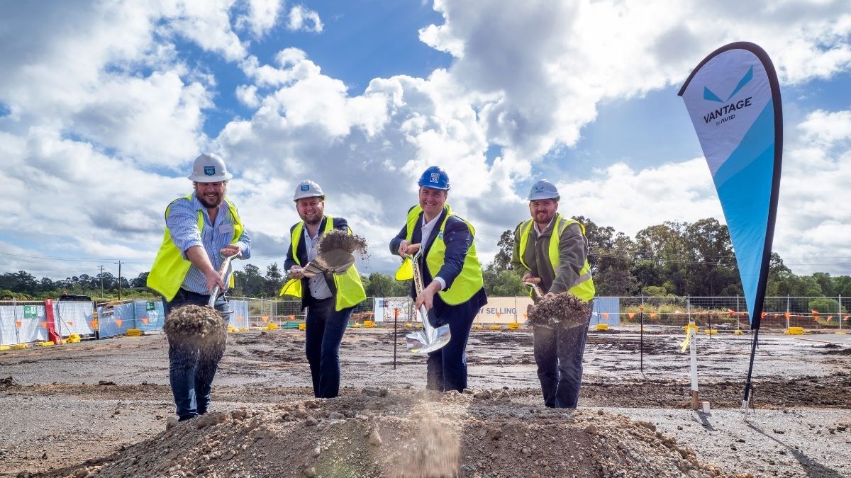 Sod turn on new clubhouse precinct