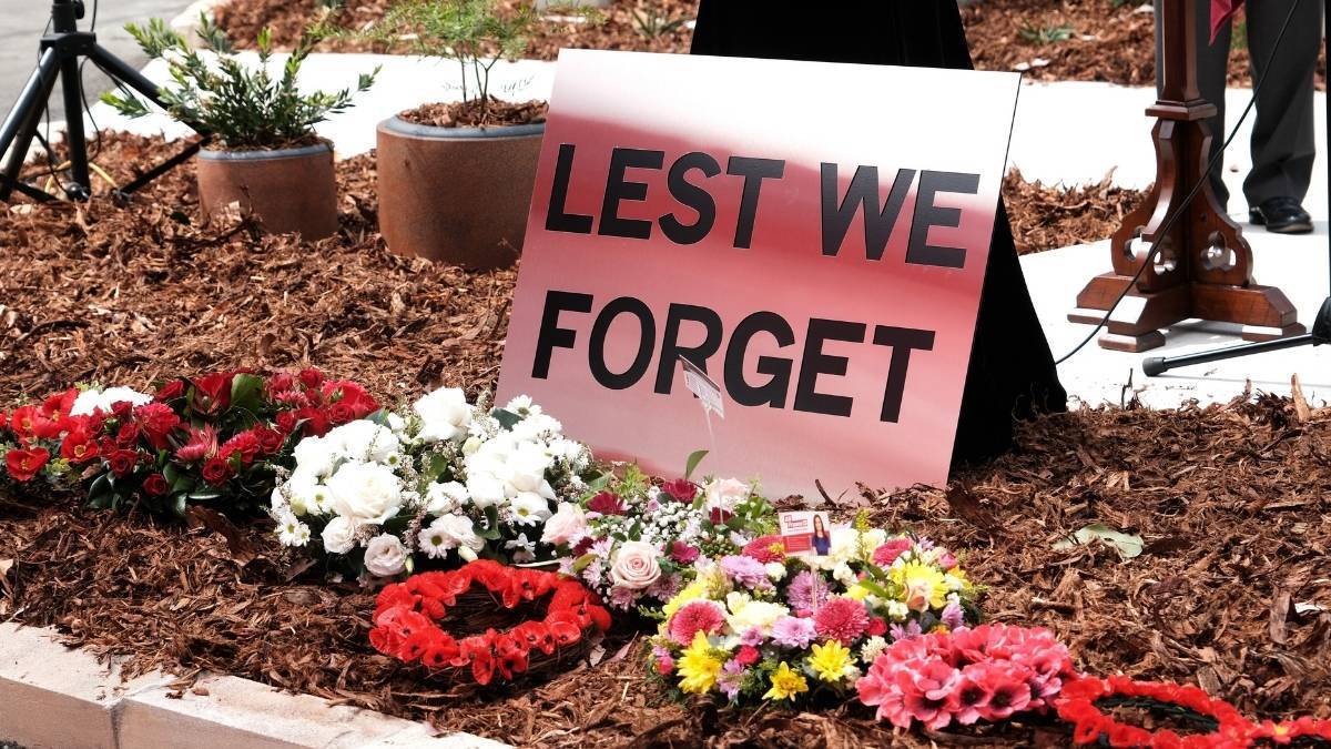 War memorial garden opens at Camp Warrawee