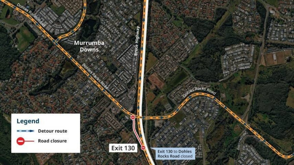 Bruce Highway off-ramp to close