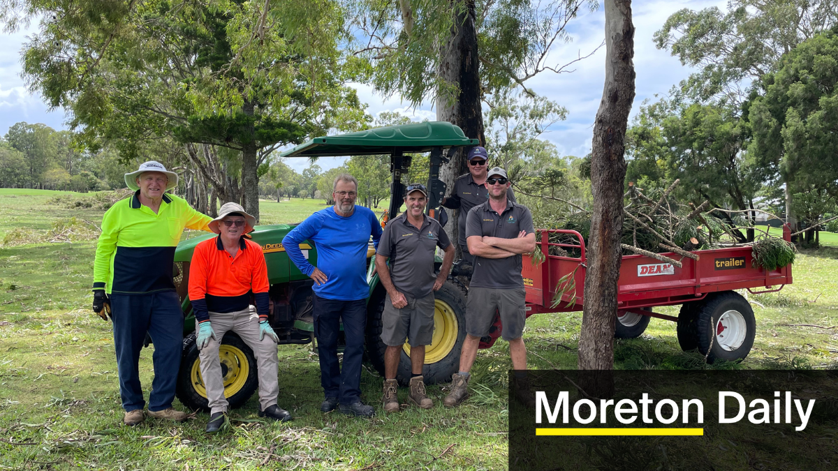 Team rallies to clear Redcliffe Golf Course of debris