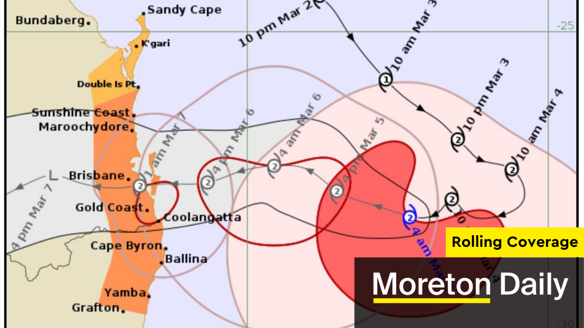 Tropical Cyclone Alfred: Moreton Bay updates