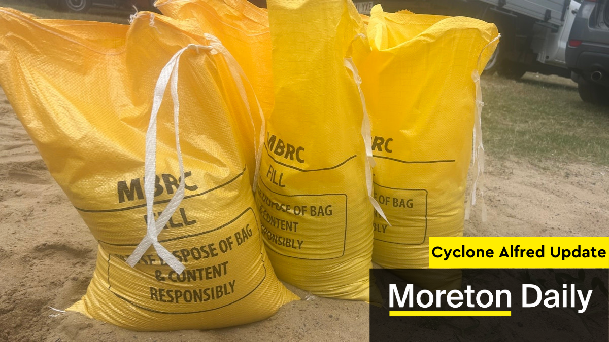 Tropical Cyclone Alfred: Sandbags ready