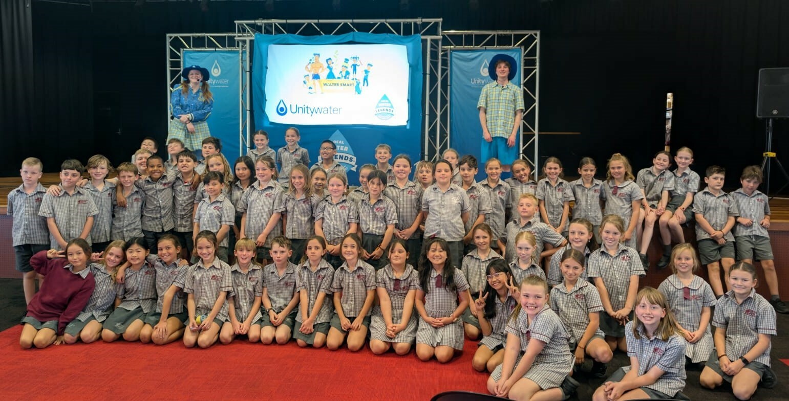 Unitywater's classroom message