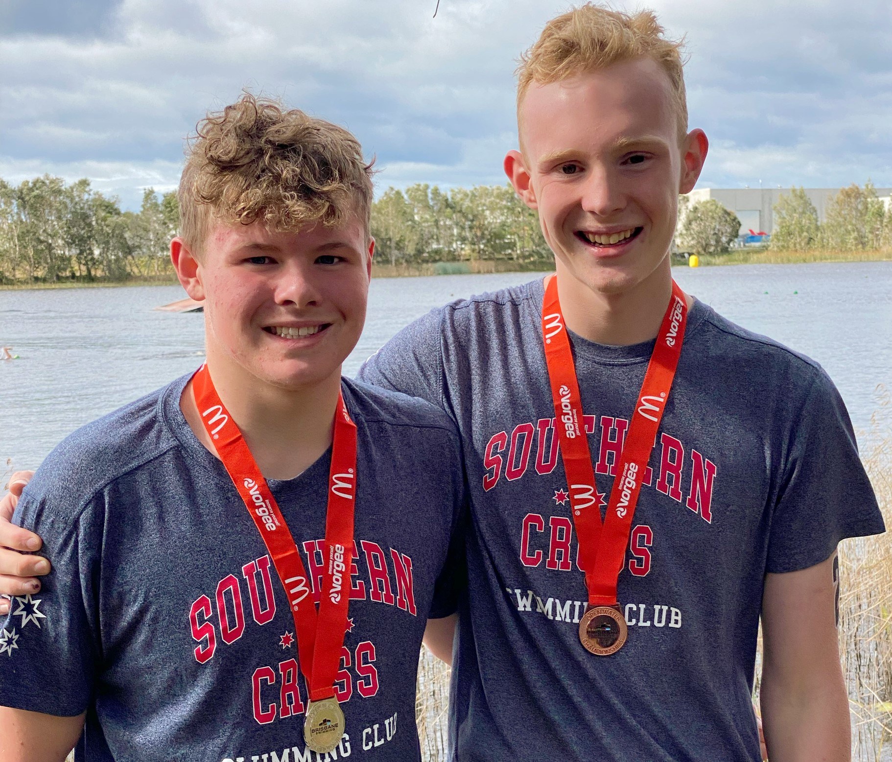 Swimmers strike gold, silver and bronze