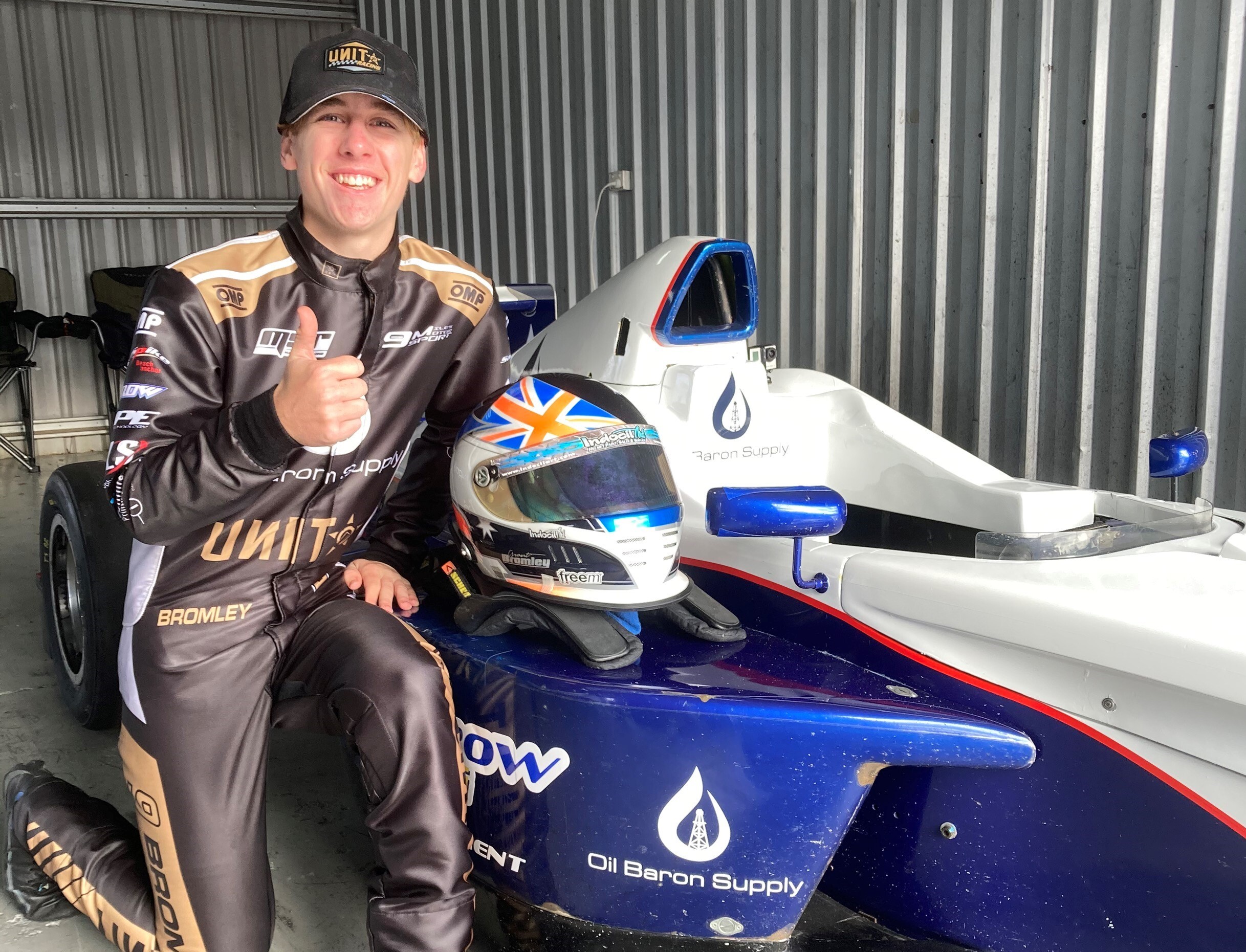 Miles racing towards F3